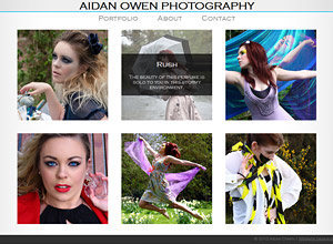 Aidan Owen Photography Screenshot