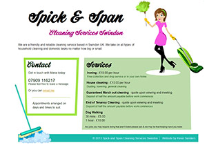 Spick & Span Cleaning Screenshot