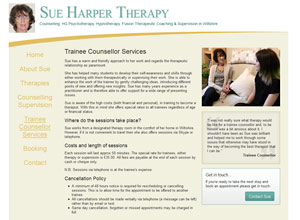 Sue Harper Therapy Screenshot